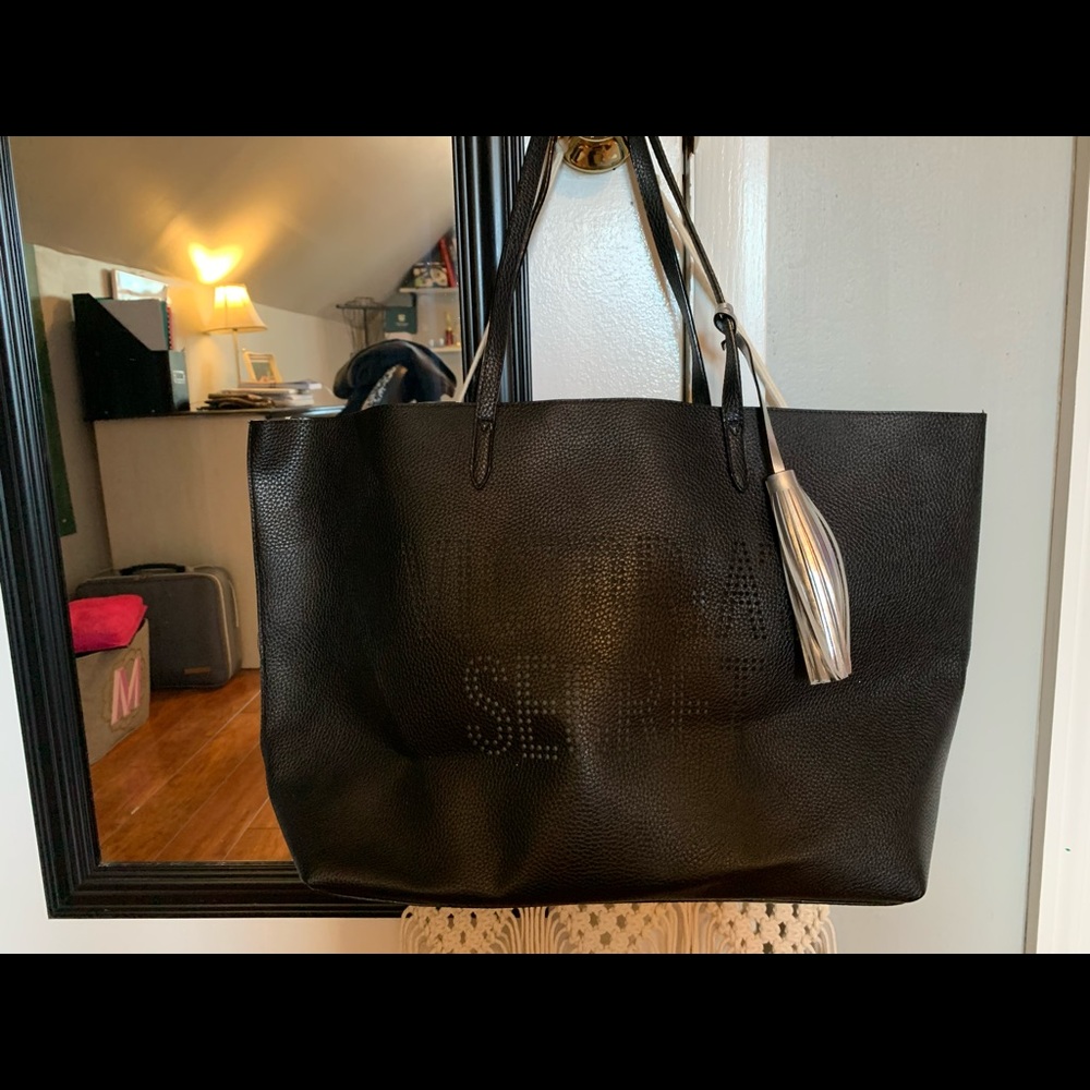 Large Black Victoria’s Secret Tote